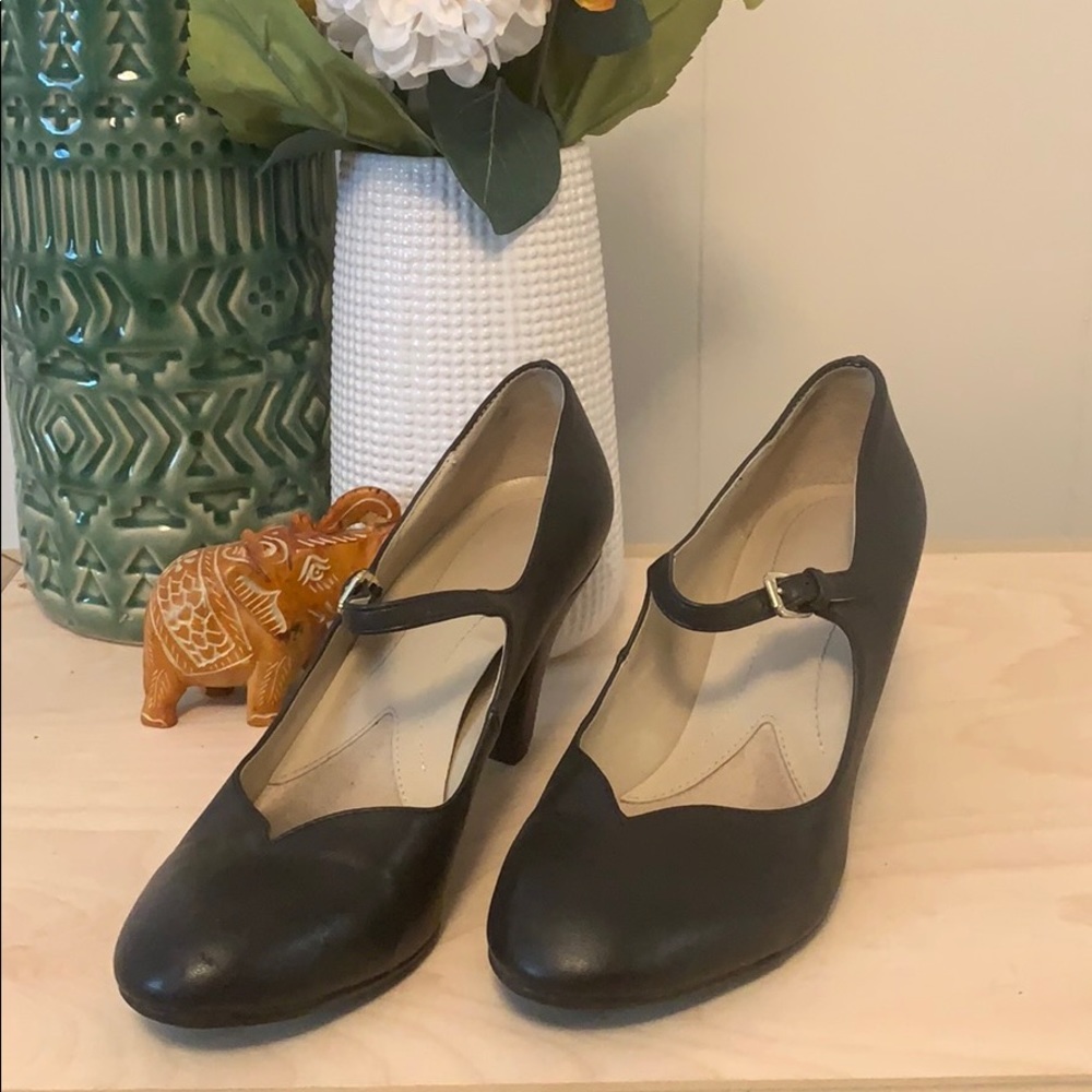 Black Naturalizer Mary Janes